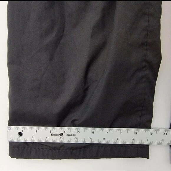 FootJoy FJ DryJoys Pants Mens XL Black Golf Waterproof Rain Full Side Zip Snaps - Picture 7 of 9